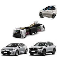 Módulo de Levantamento dos Vidros + Teto Solar + Retrovisores Corolla 2020 até 2026 - FT-AC-TY1 
