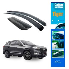Calha de Chuva Automotiva Tiggo 8 & Tiggo 8 PRO 2020 a 2025   - Tiger