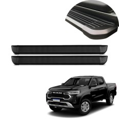 Estribo Alumínio Preto RAM Dakota 2026 - C&K