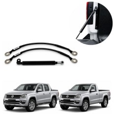Kit Amortecedor para Tampa de Caçamba Amarok 2011 até 2026 Cabine Simples e Dupla - Tragial