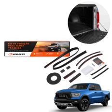 Kit de Vedação para Tampa Traseira RAM 1500 (Com Rambox) 2019 em diante  - Keko (K0176)