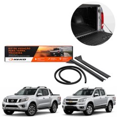 Kit de Vedação para Tampa Traseira Frontier SEL / S10 2012 até 2026 - Keko  (K461)