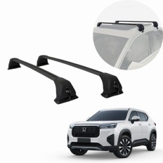 Rack de Alumínio Preto com chave Honda WR-V EX 2025 acima - Kiussi