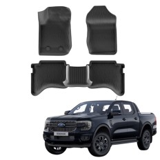 Tapete Interno Borda Alta Ranger Cabine Dupla 2017 a 2023 - Sanfil 
