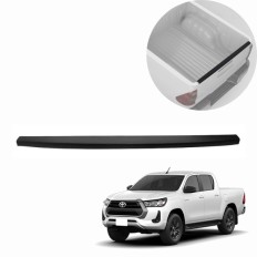 Protetor de Borda da Tampa Traseira Hilux Cabine Dupla e Simples 2016 acima - Bepo (B-960D)