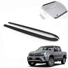 Protetores das Bordas Laterais Amarok Cabine Dupla 2010 acima - Bepo (B-962C)